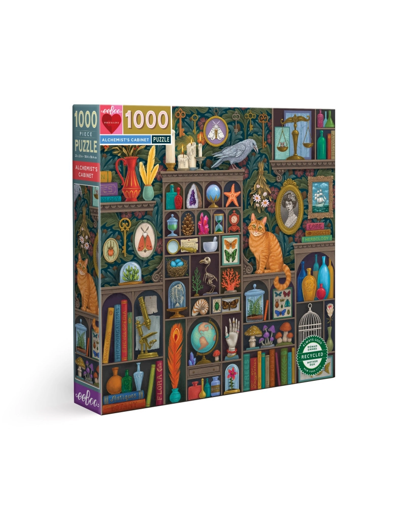 Eeboo Alchemists Cabinet 1000 darabos kirakó 