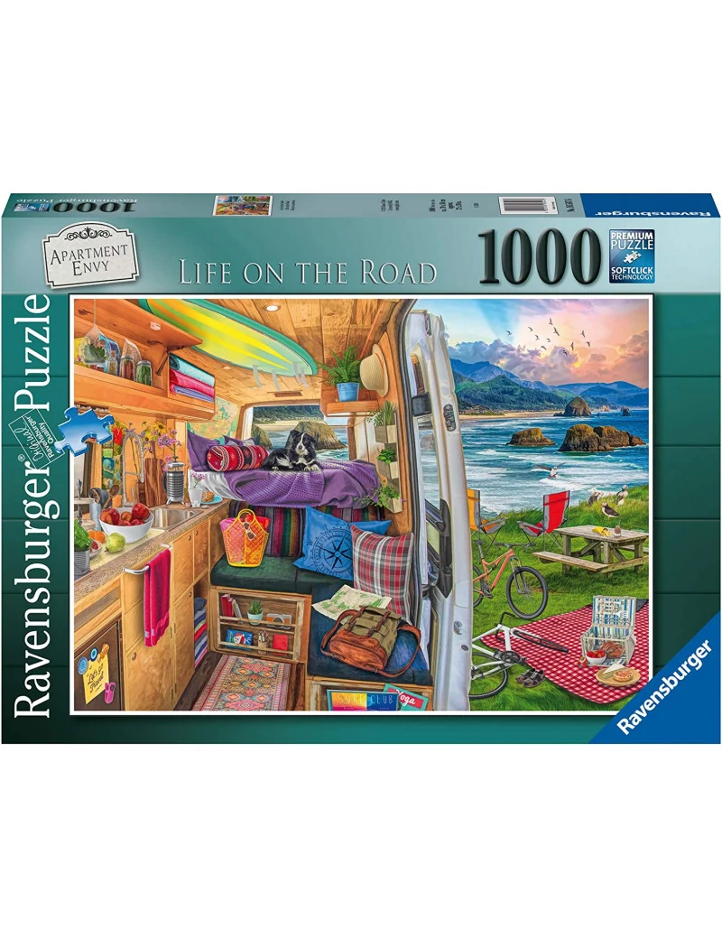 Ravensburger Life on The Road Fantasy 1000 darabos kirakó 