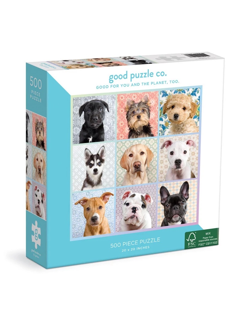 Good Puzzle Co. Dog Portraits 500 darabos kirakó