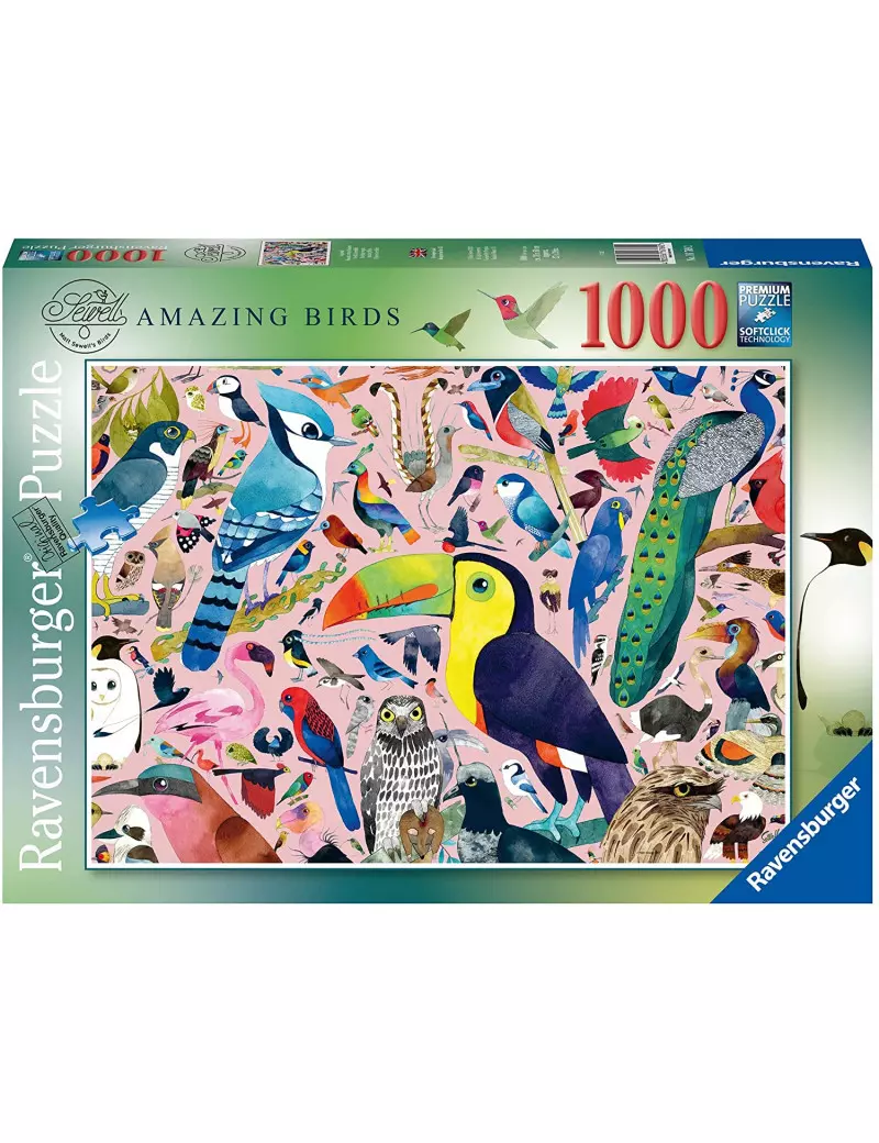 Ravensburger Sewell Amazing Birds 1000 darabos kirakó