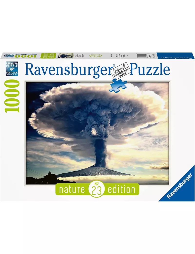Ravensburger Nature Edition 23  Etna volcano 1000 darabos kirakó 