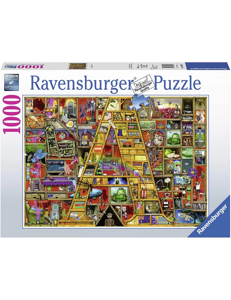 Ravensburger Awesome Alphabet A 1000 darabos kirakó 