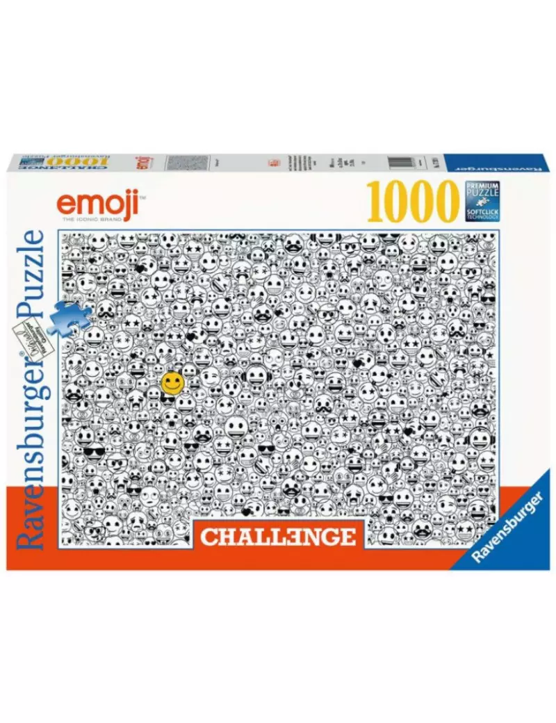 Ravensburger Challenge Emoji 1000 darabos kirakó 