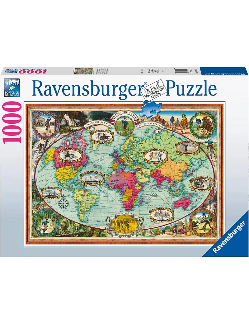 Ravensburger Bicycle Around the World 1000 darabos kirakó 