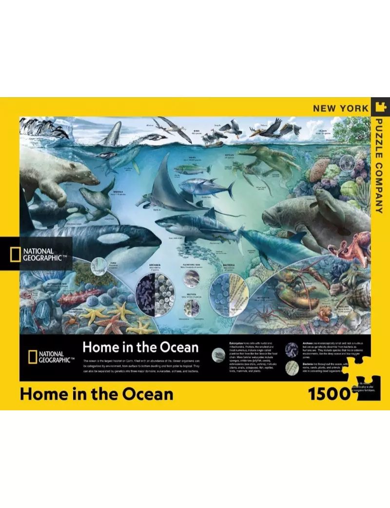 NYPC National Geographic Home in the Ocean 1500 darabos kirakó 