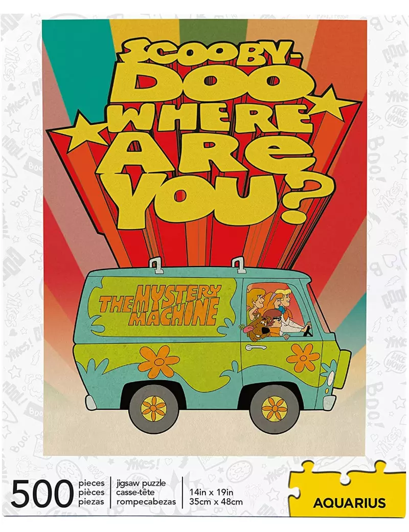 Aquarius Scooby Doo 500 darabos kirakó