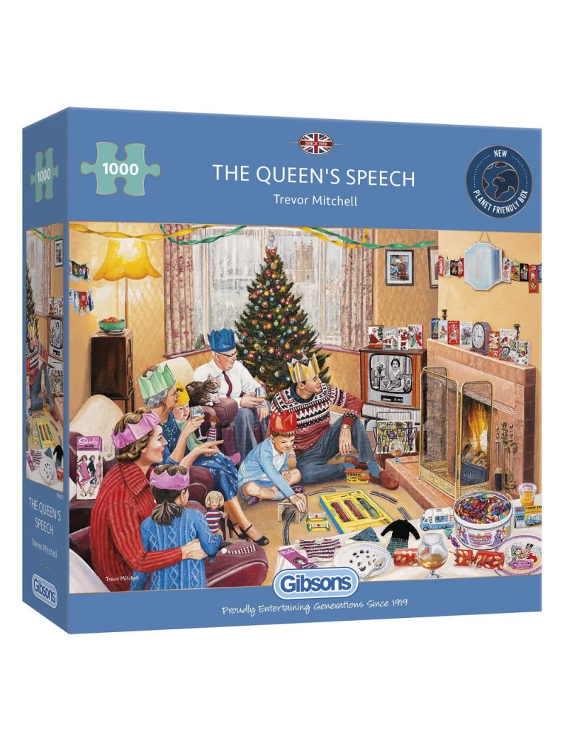 Gibsons The Queen's Speech 1000 darabos kirakó