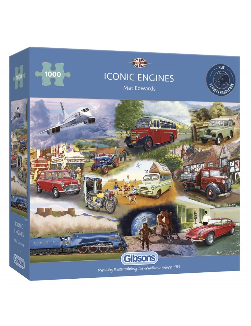 Gibsons Iconic Engines 1000 darabos kirakó 