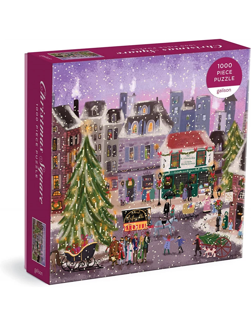 Galison Christmas Square 1000 darabos kirakó