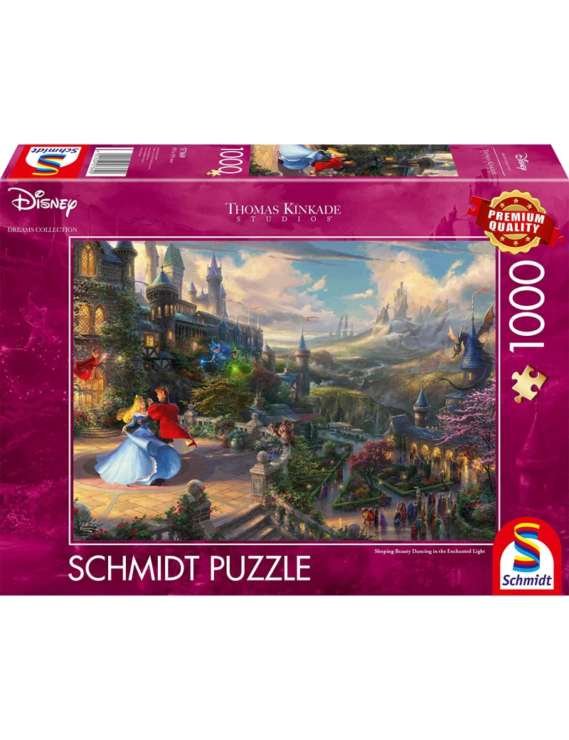 Schmidt Thomas Kinkade Sleeping Beauty Dancing in the Enchanted Light 1000 darabos kirakó