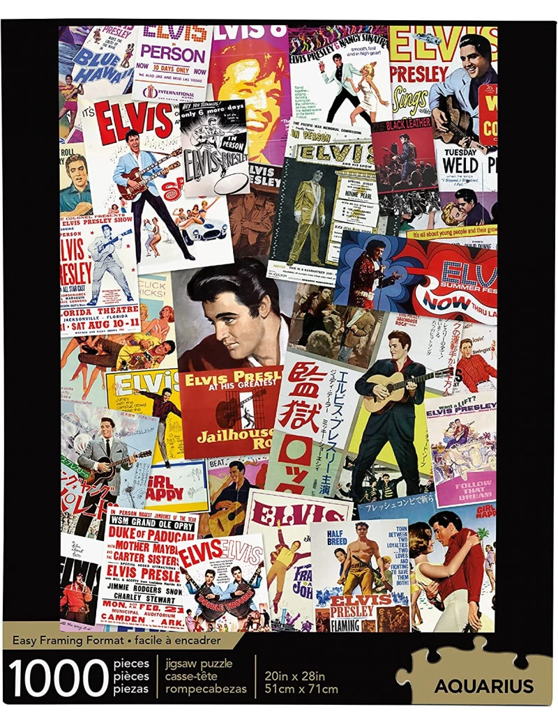 Aquarius Elvis Presley 1000 darabos kirakó