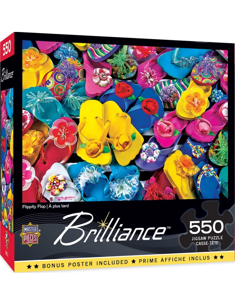 Master Pieces Briliance Flippity Flop 550 darabos kirakó