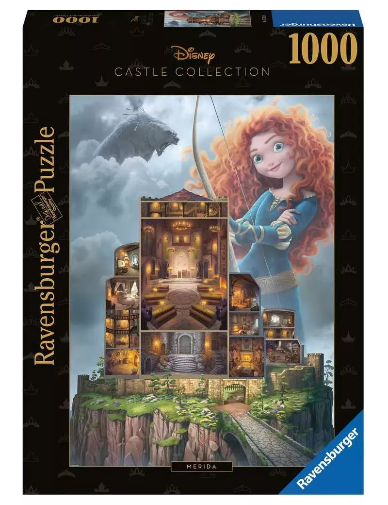Ravensburger Disney Castle Collection Merida 1000 darabos kirakó