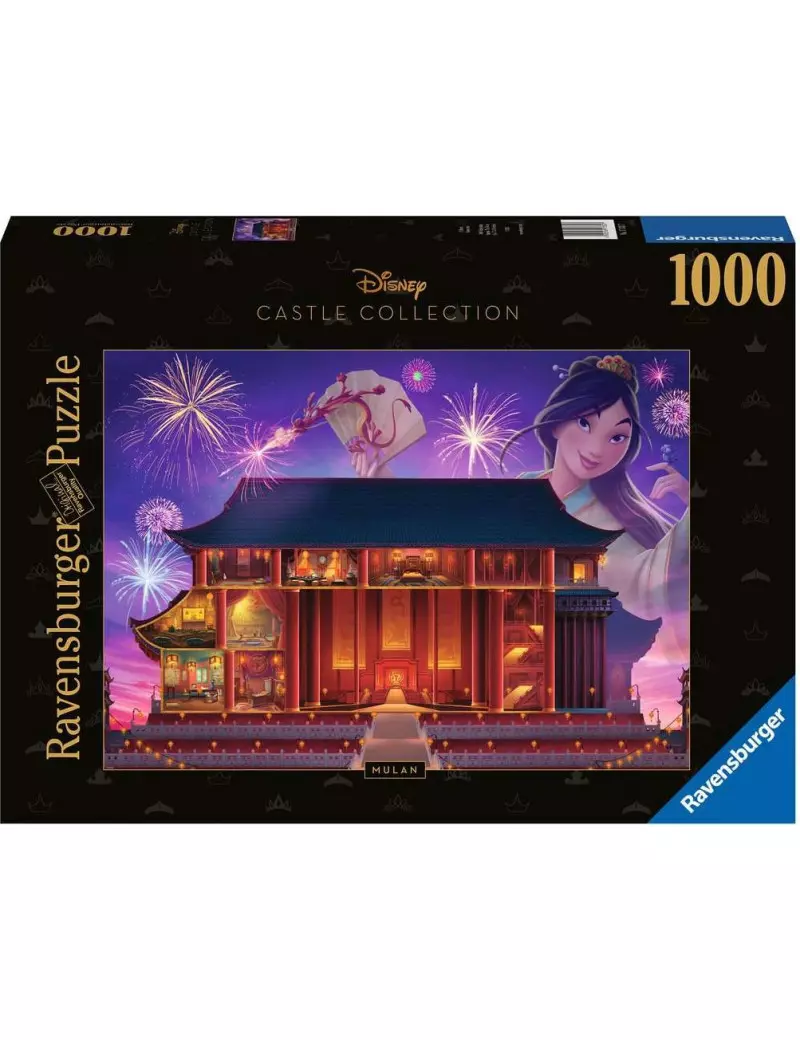 Ravensburger Disney Castle Collection Mulan 1000 darabos kirakó