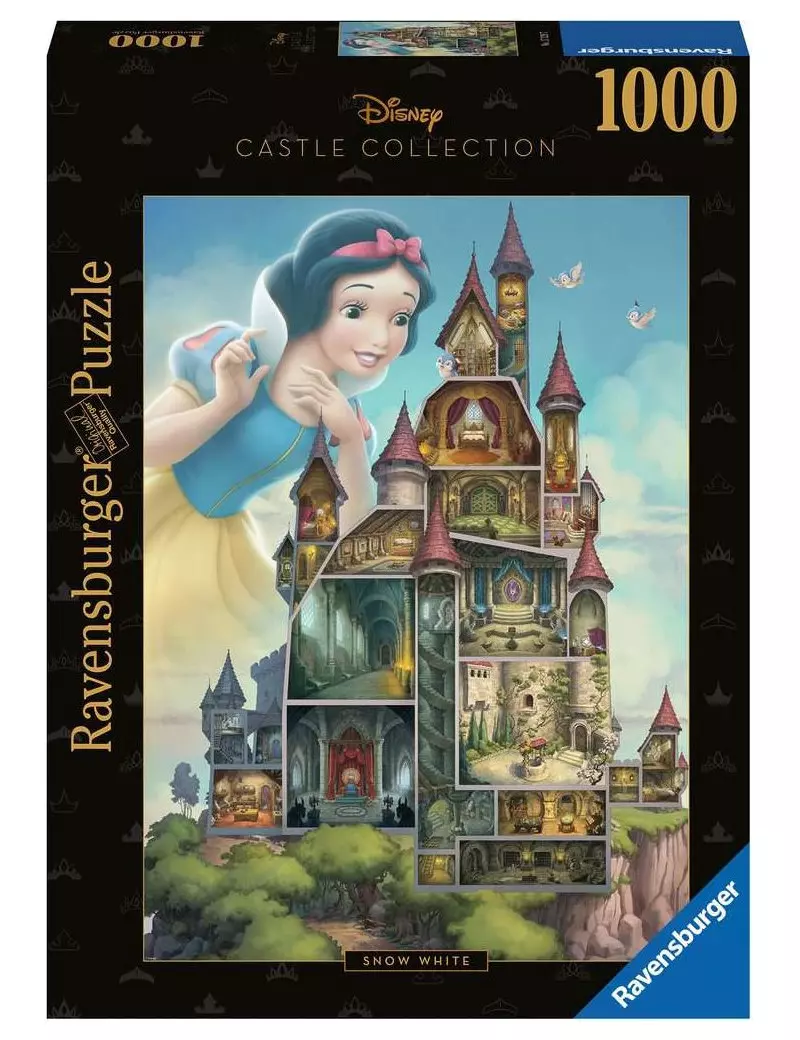 Ravensburger Disney Castle Collection Snow White 1000 darabos kirakó