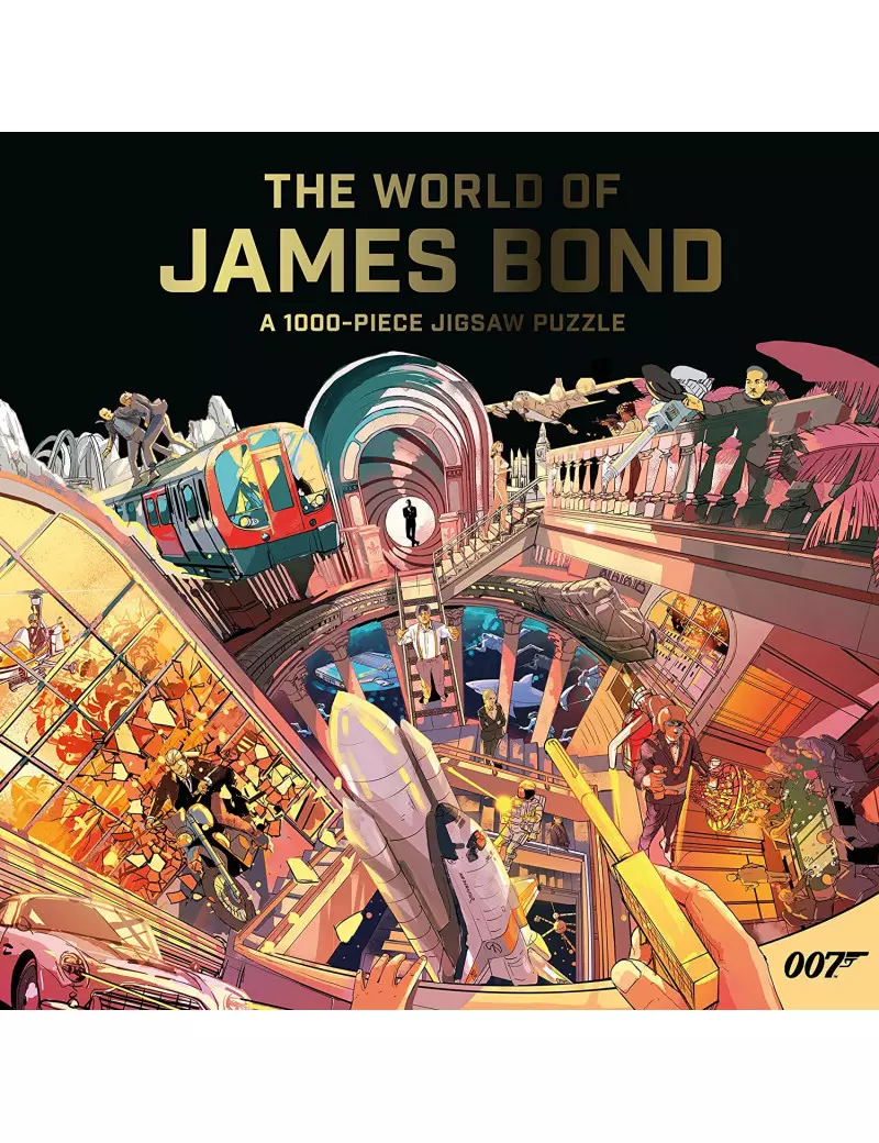 Laurence King James Bond világa The World of James Bond 1000 darabos kirakó