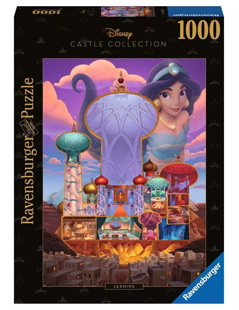 Ravensburger Disney Castle Collection Jasmine 1000 darabos kirakó