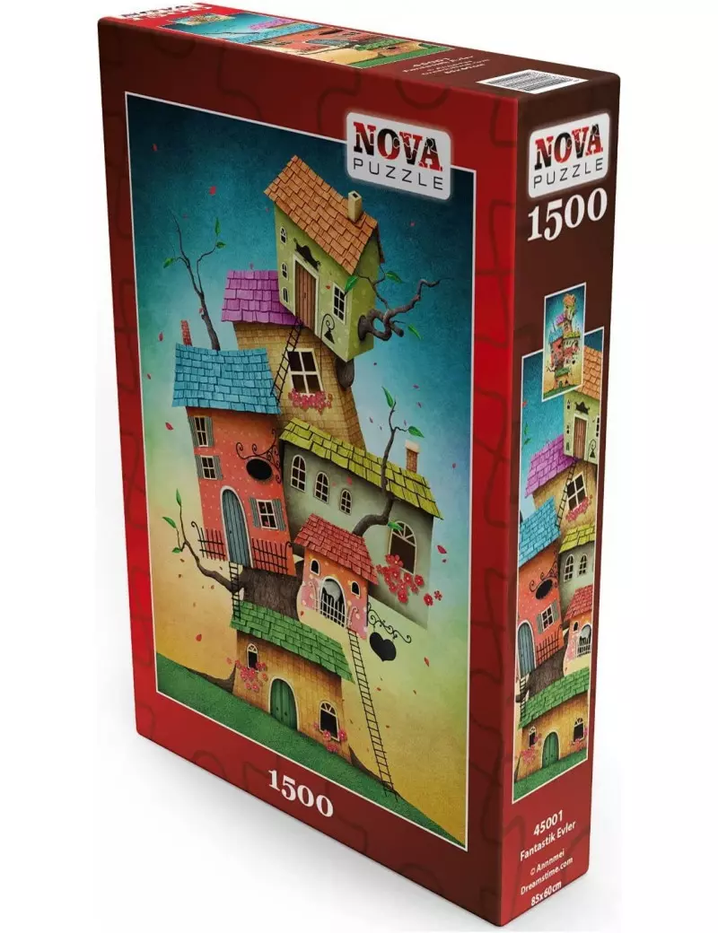 Nova Fantastic Houses 1500 darabos kirakó