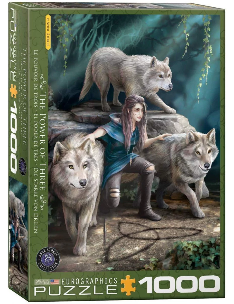 Eurographics Anne Stokes The Power of Three 1000 darabos kirakó