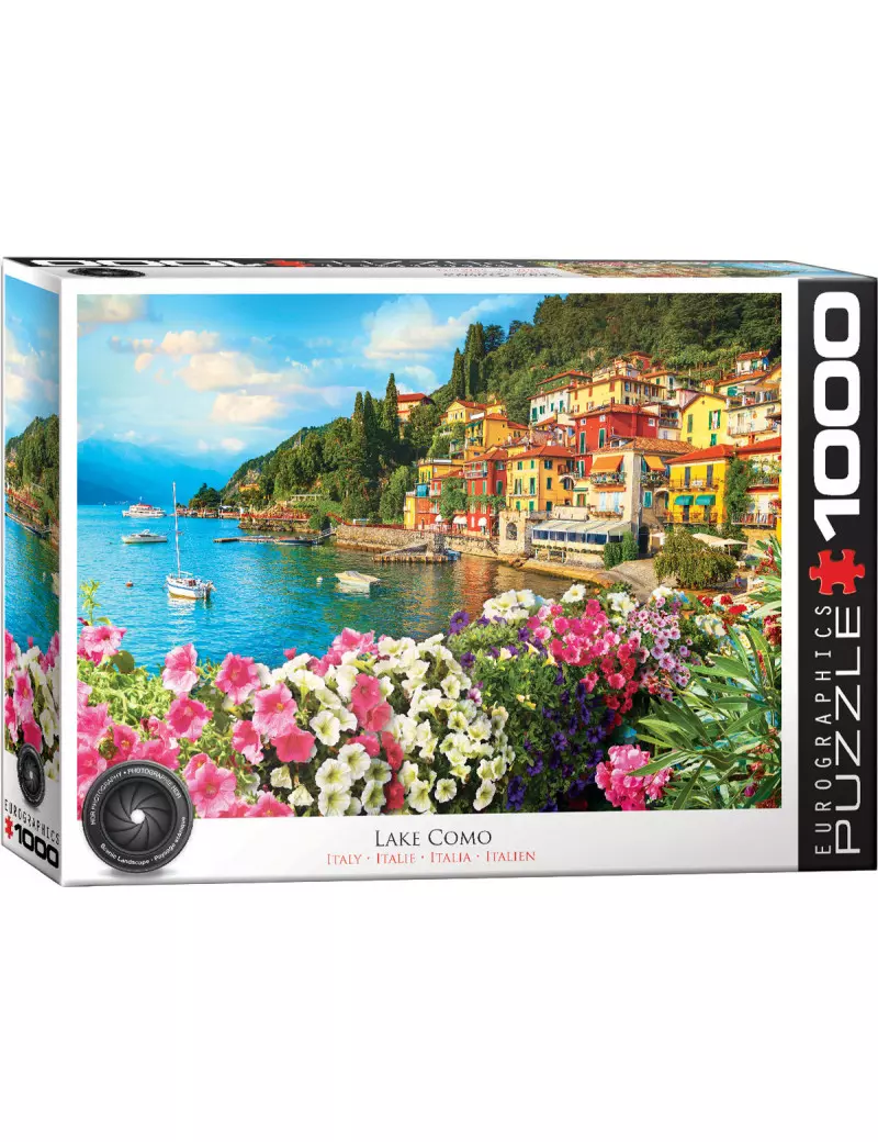 Eurographics Lake Como Italy 1000 darabos kirakó