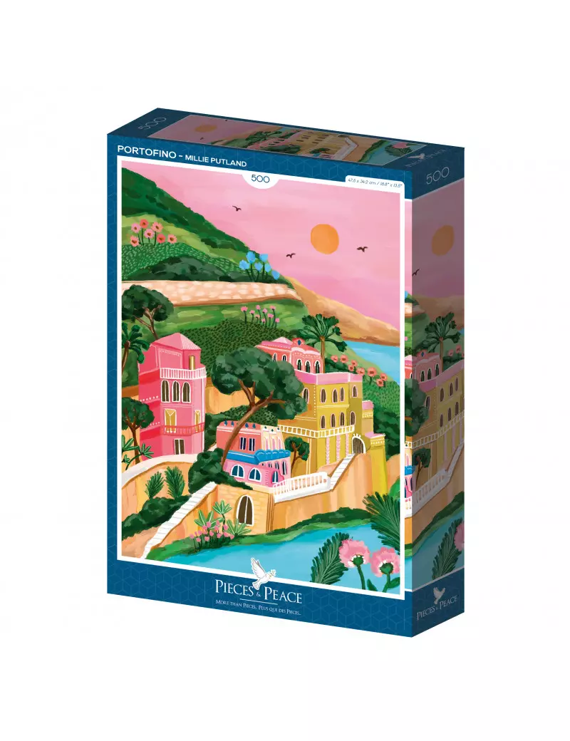 Pieces & Peace Portofino 500 darabos kirakó