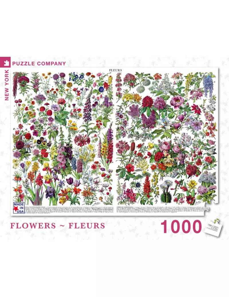 NYPC Flowers 1000 darabos kirakó