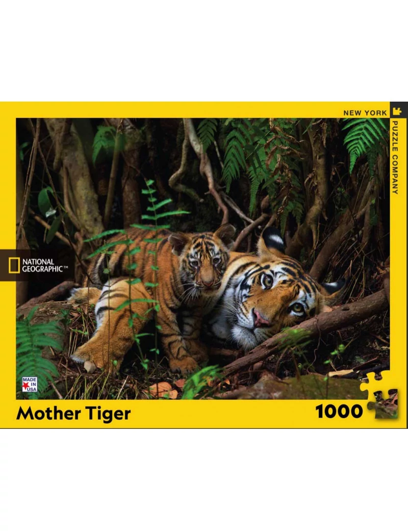 NYPC Mother Tiger and Cub 1000 darabos kirakó