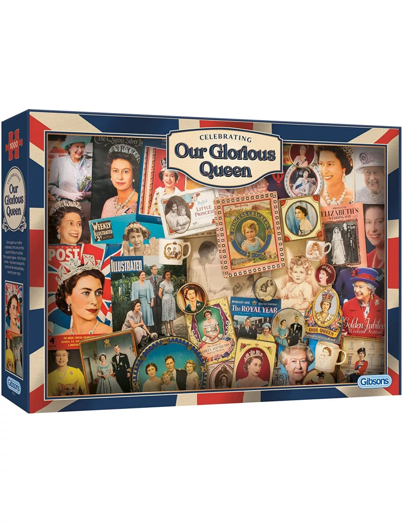 Gibsons Our Glorious Queen 1000 darabos kirakó