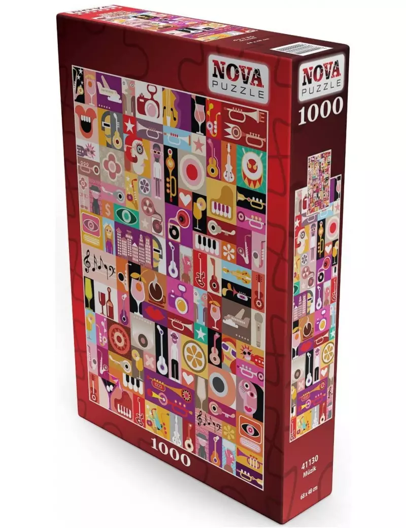 Nova Music Illustration 1000 darabos kirakó