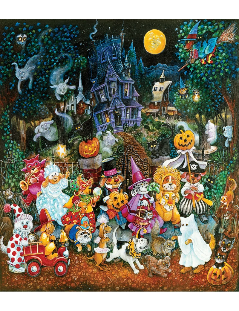 SunsOut Trick or Treat Dogs 300 darabos kirakó