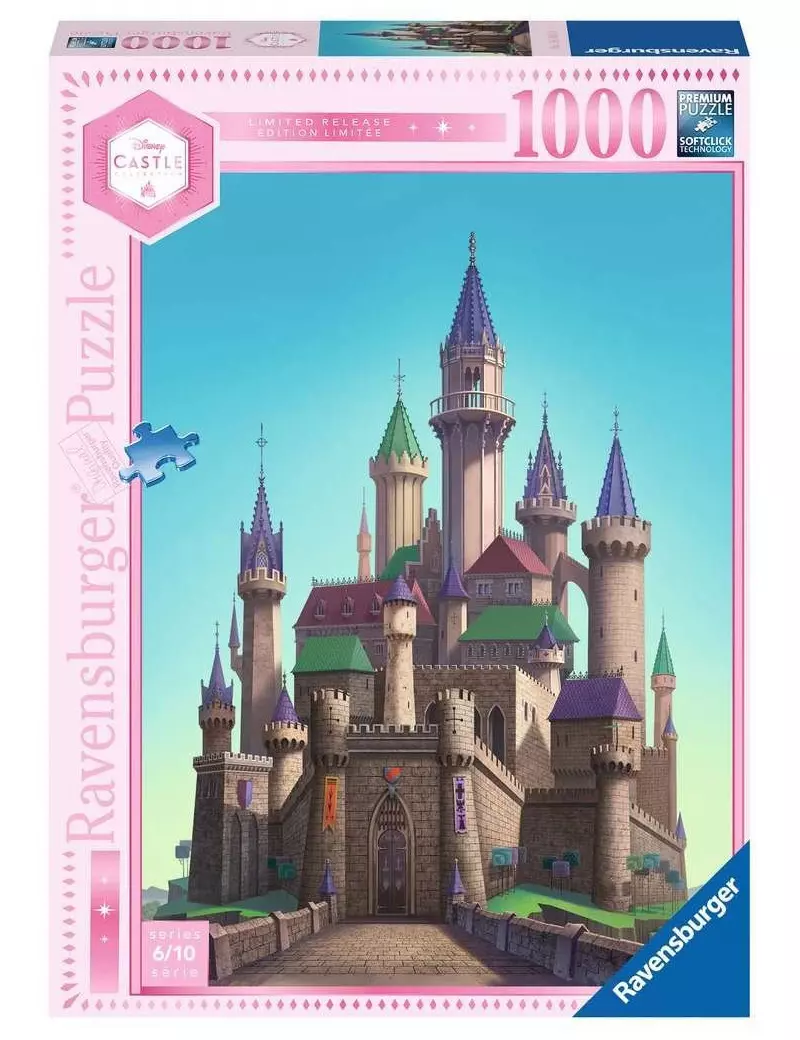 Ravensburger Disney Castle Collection Auroras Castle 1000 darabos kirakó