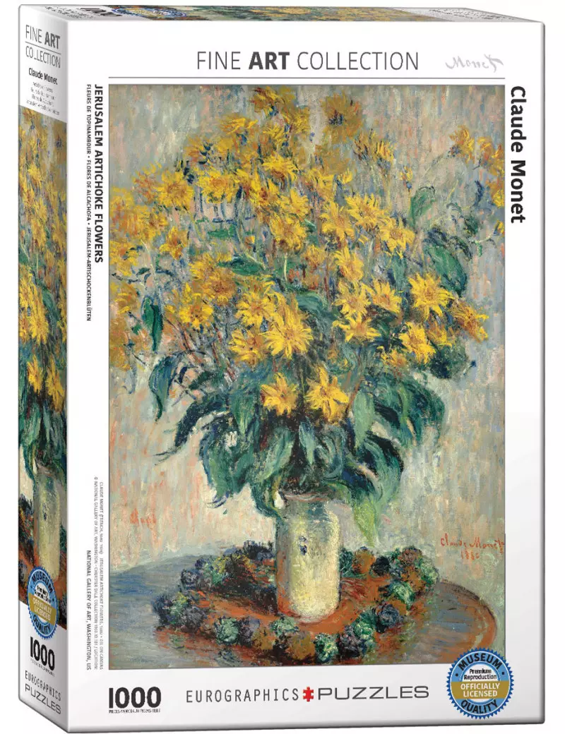 Eurographics Monet Jerusalem Artichoke Flowers 1000 darabos kirakó