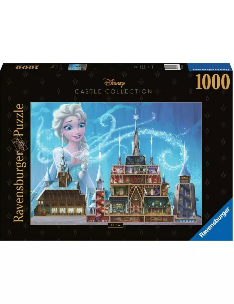 Ravensburger Disney Castle Collection Elsa 1000 darabos kirakó