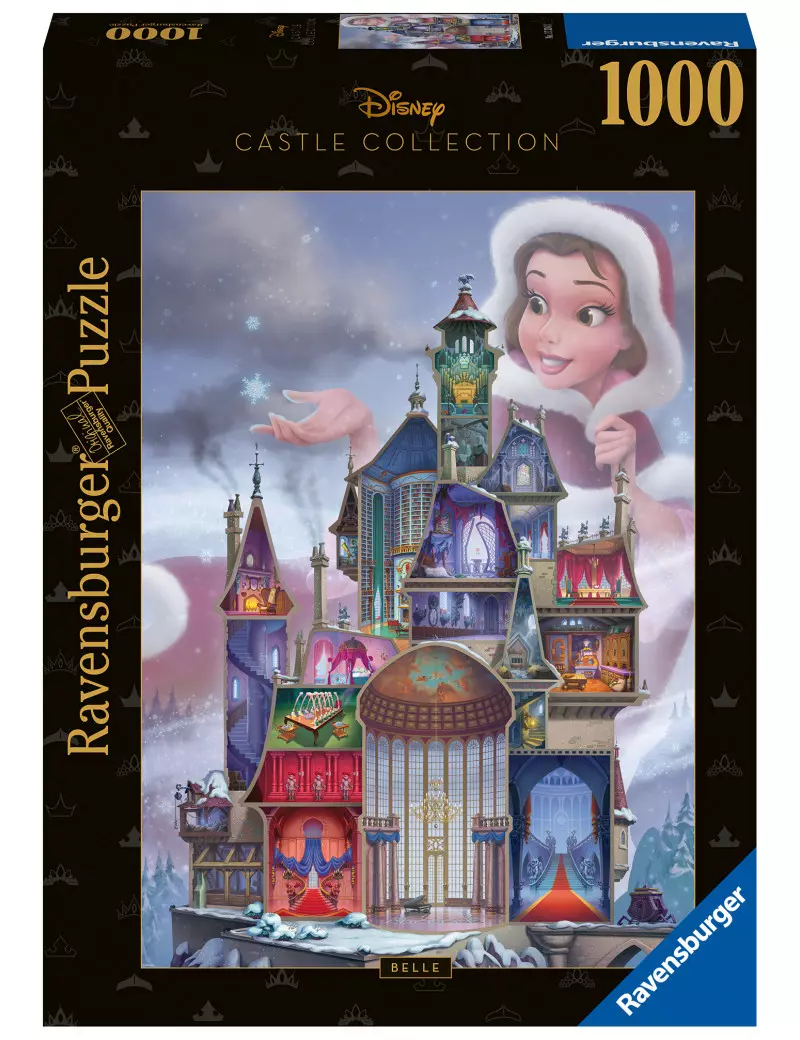 Ravensburger Disney Castle Collection Belle 1000 darabos kirakó