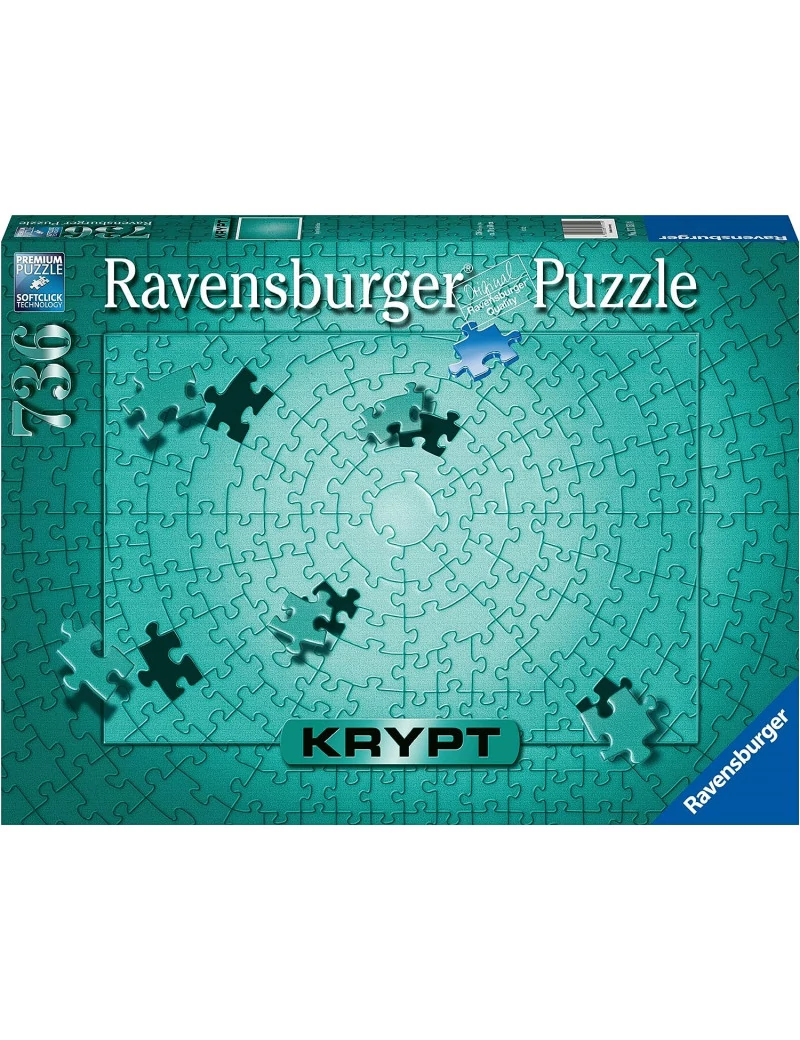 Ravensburger Krypt Metallic Mint 736 darabos kirakó 