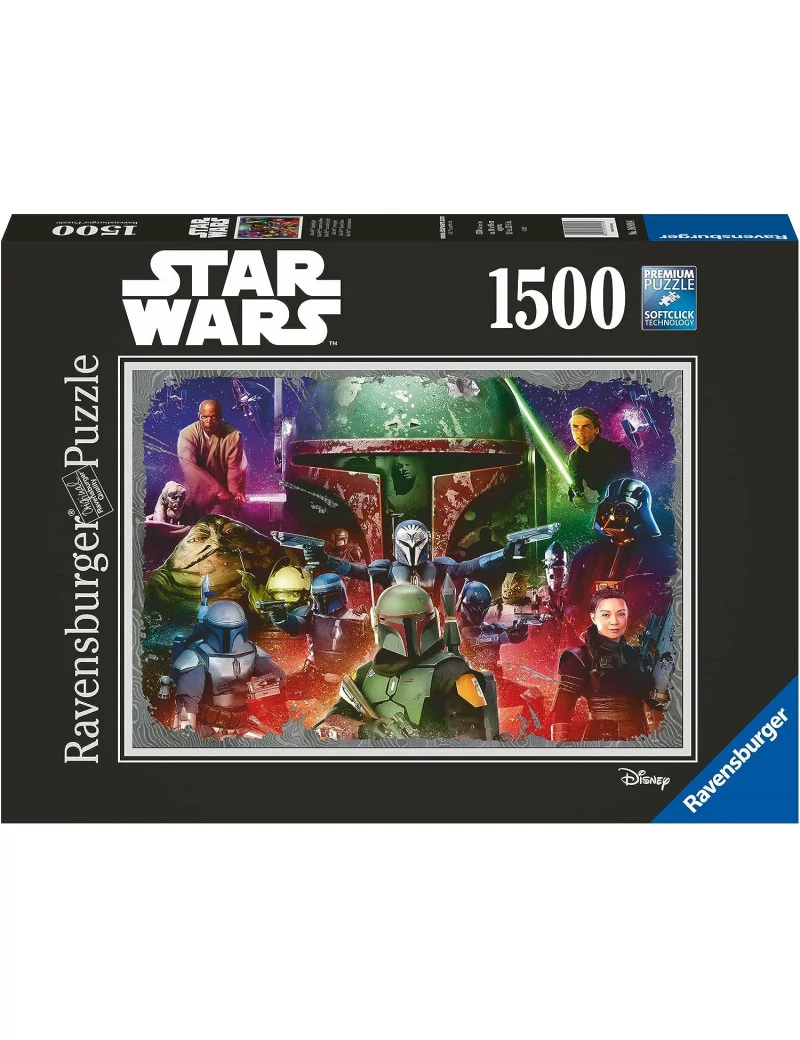 Ravensburger Star Wars Boba Fett 1500 darabos kirakó