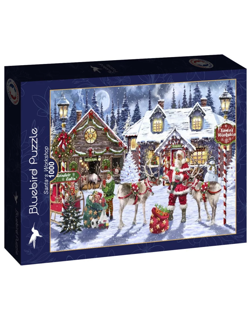 Bluebird Santa's Workshop 1000 darabos kirakó
