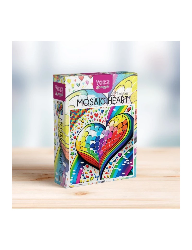 Yazz Mosaic Heart 1023 darabos kirakó
