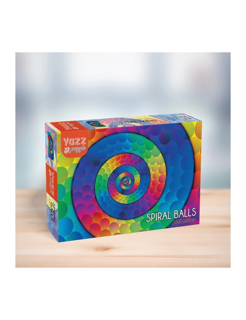 Yazz Spiral Balls 1000 darabos kirakó
