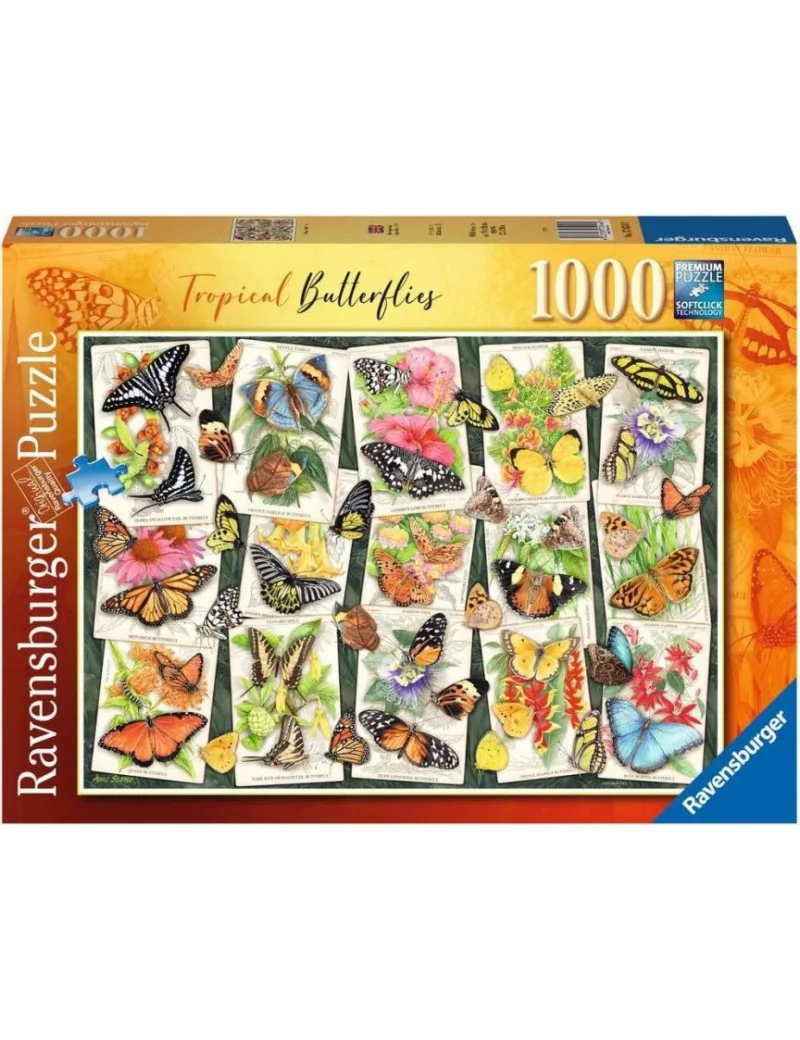 Ravensburger Tropical Butterflies 1000 darabos kirakó