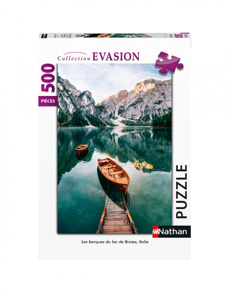 Nathan The Boats of Lake Braies 500 darabos kirakó