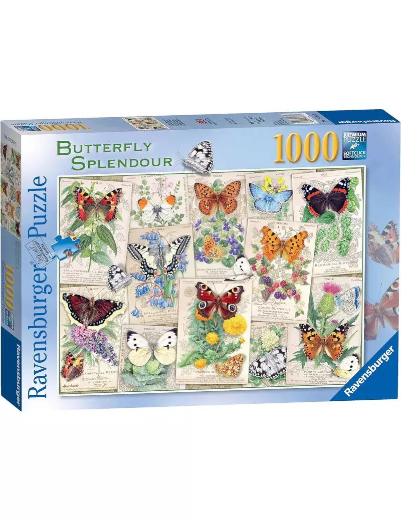 Ravensburger Butterfly Splendor 1000 darabos kirakó