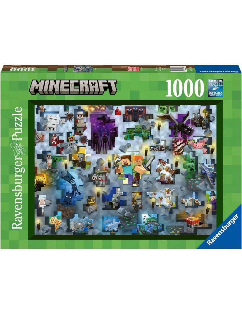 Ravensburger Minecraft Mobs 1000 darabos kirakó