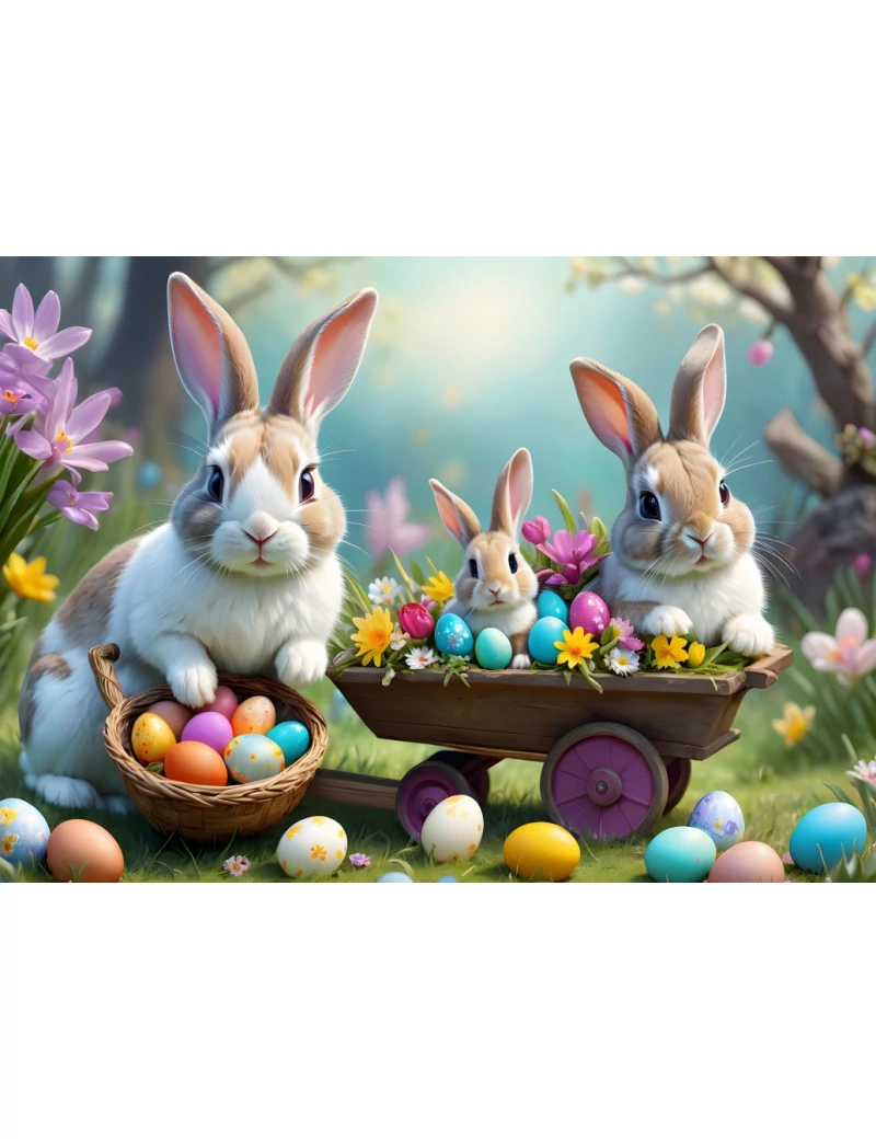 Alipson Easter Bunnies 500 darabos kirakó