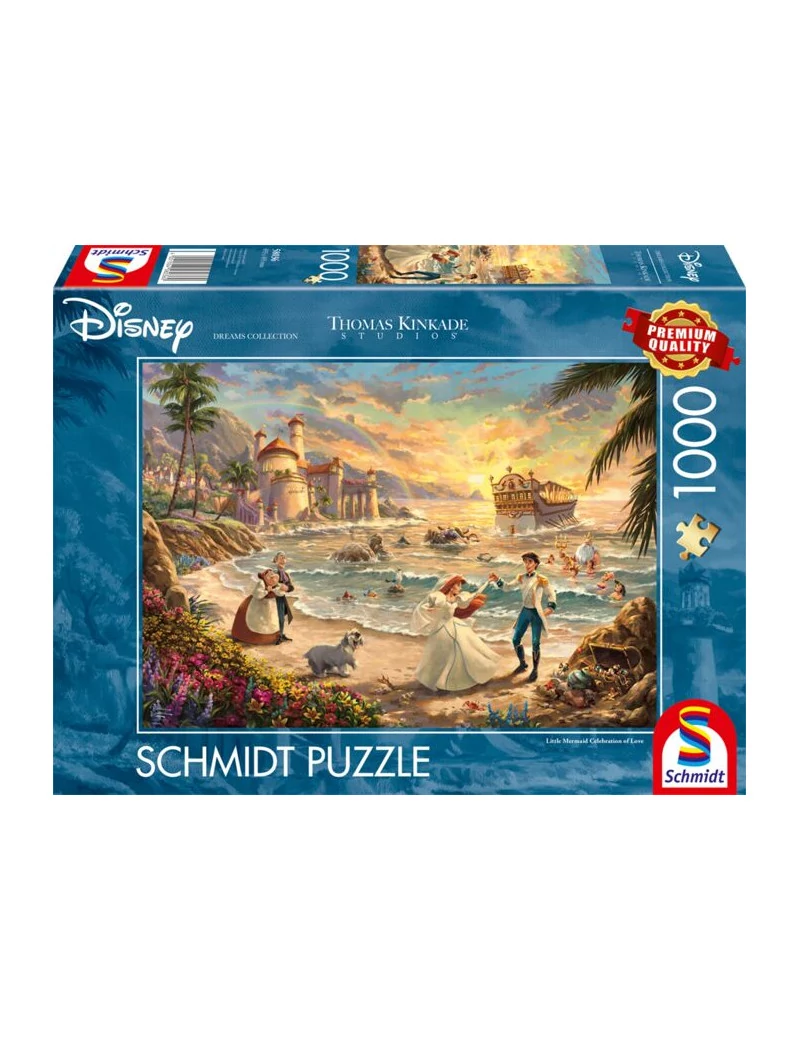 Schmidt Thomas Kinkade Disney Little Mermaid 1000 darabos kirakó