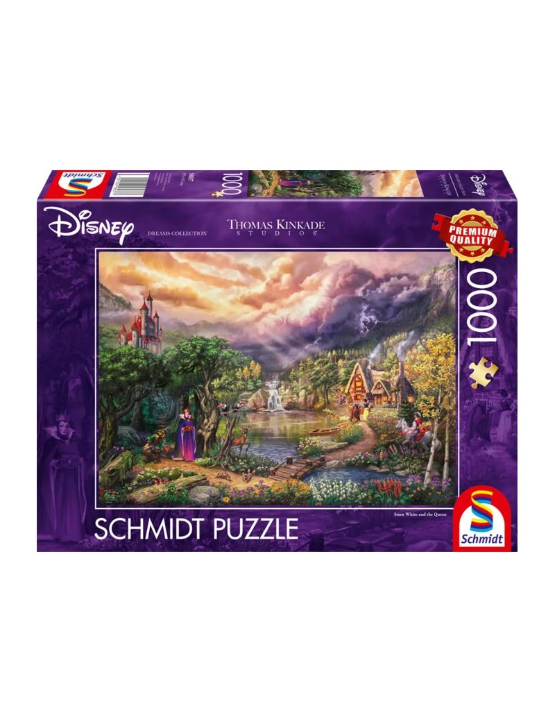 Schmidt Thomas Kinkade Disney Snow White and the Queen 1000 darabos kirakó