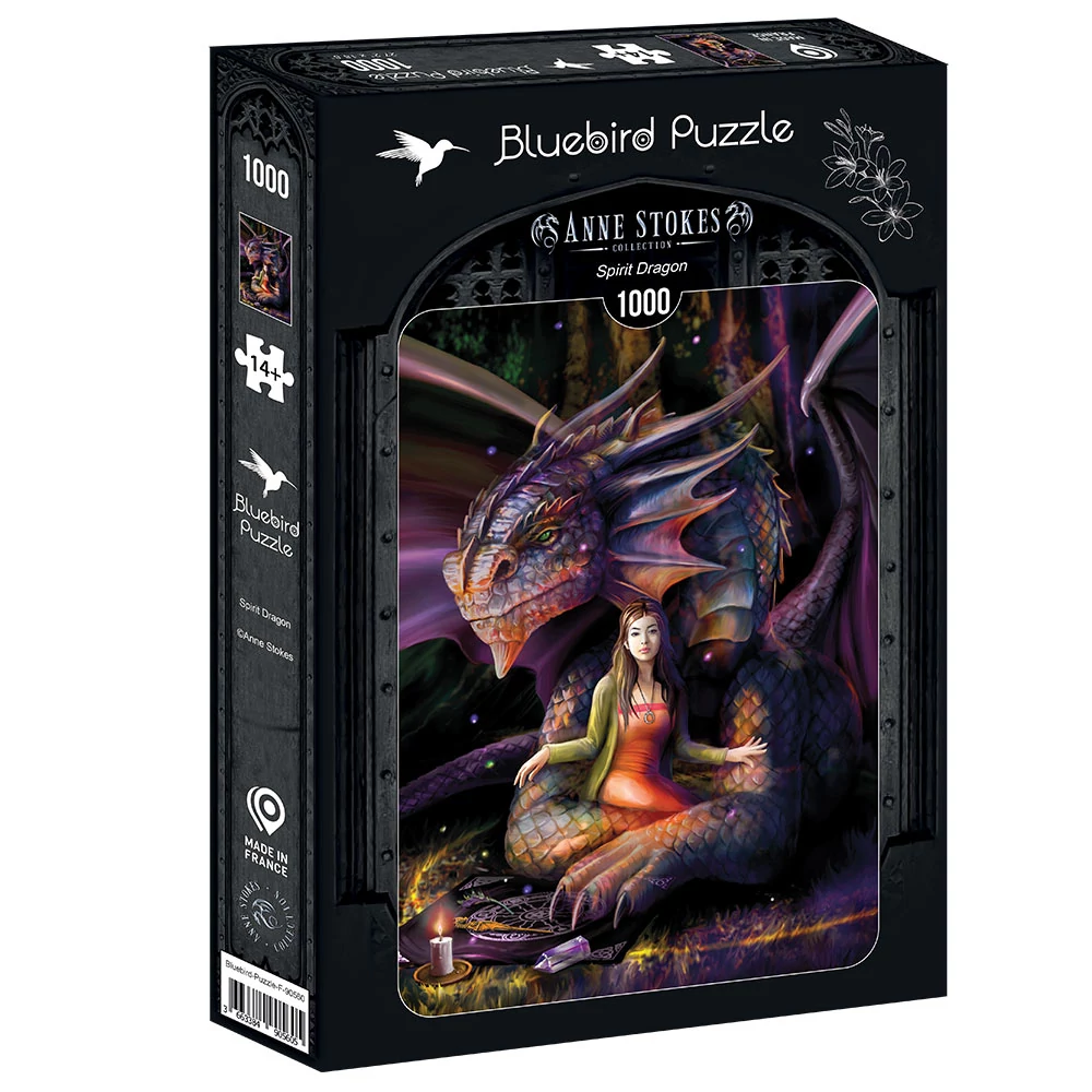 Bluebird Anne Stokes - Spirit Dragon 1000 darabos kirakó