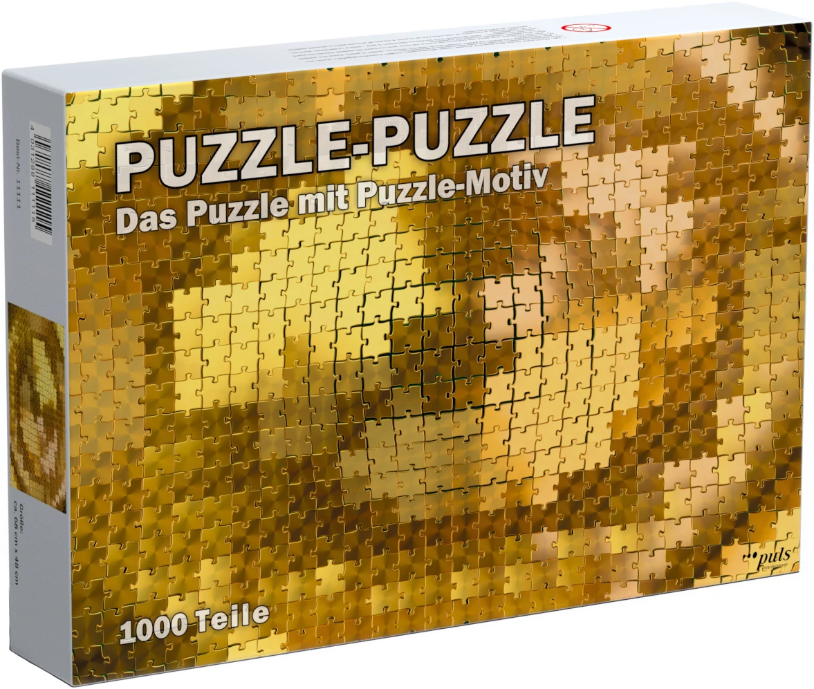 Puls Entertainment The First Puzzle with a Puzzle Pattern 1000 darabos kirakó