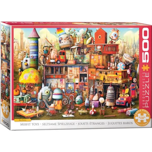 Eurographics Misfit Toys 500 darabos kirakó 