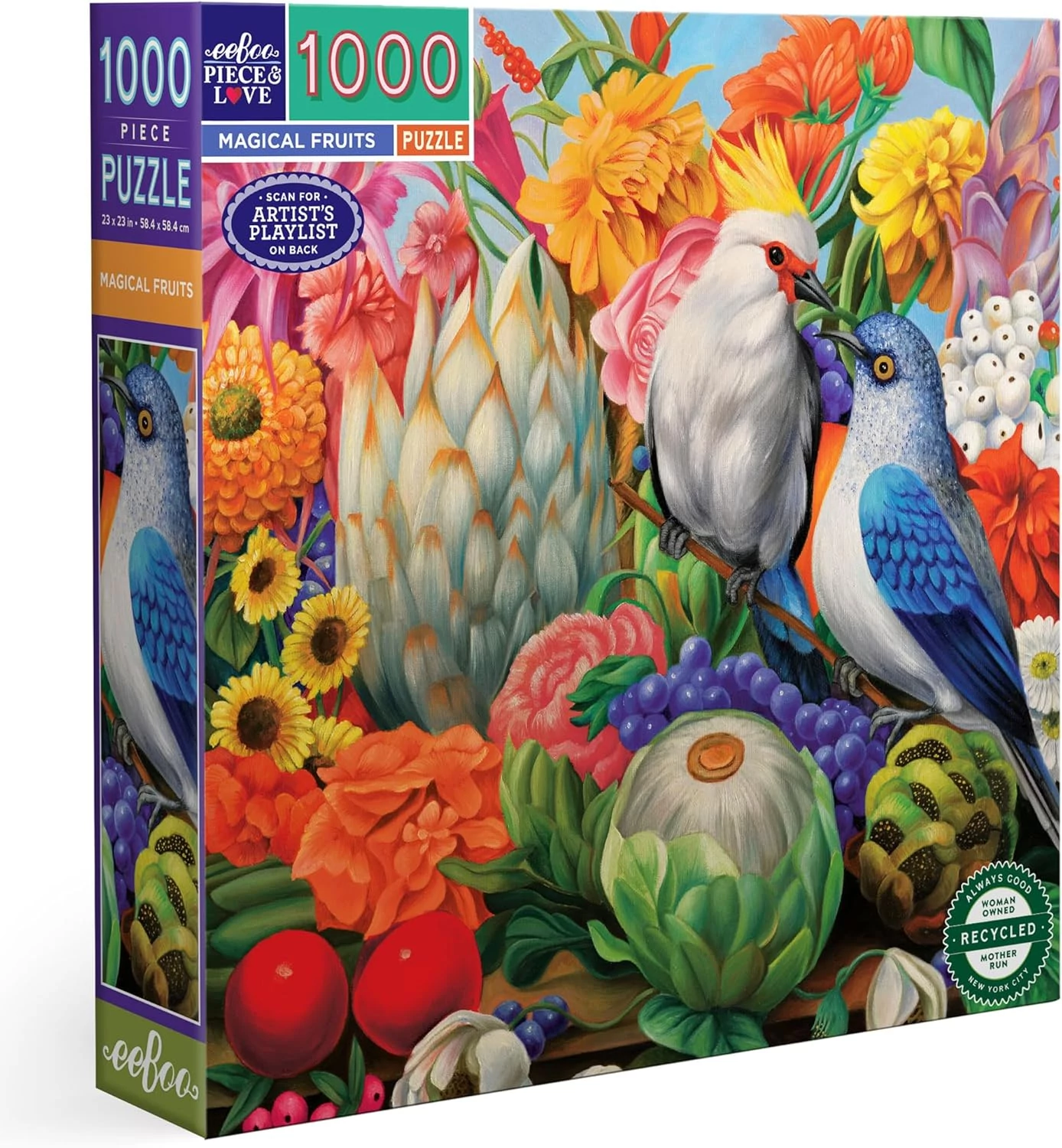 Eeboo Magical Fruits 1000 darabos kirakó